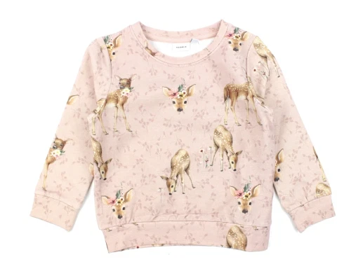 Name It rose smoke bambi sweatshirt